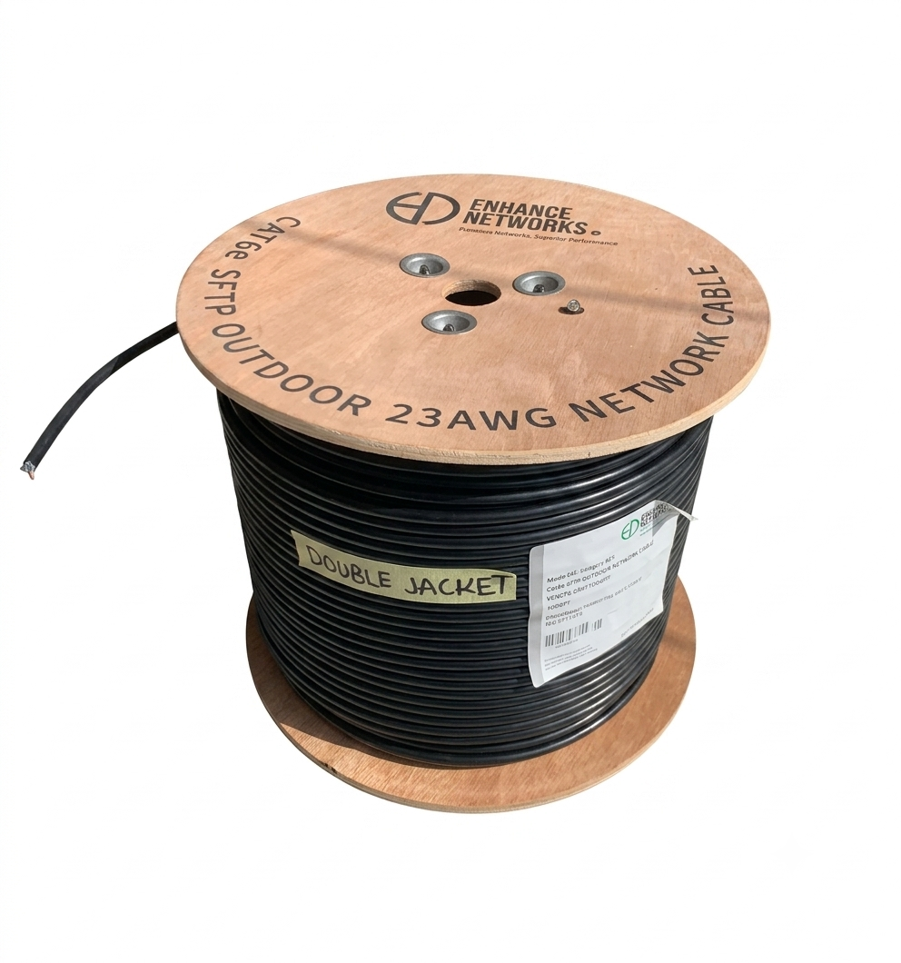 Enhance Cat6 SFTP Outdoor Cable 305m CCA (double jacket)