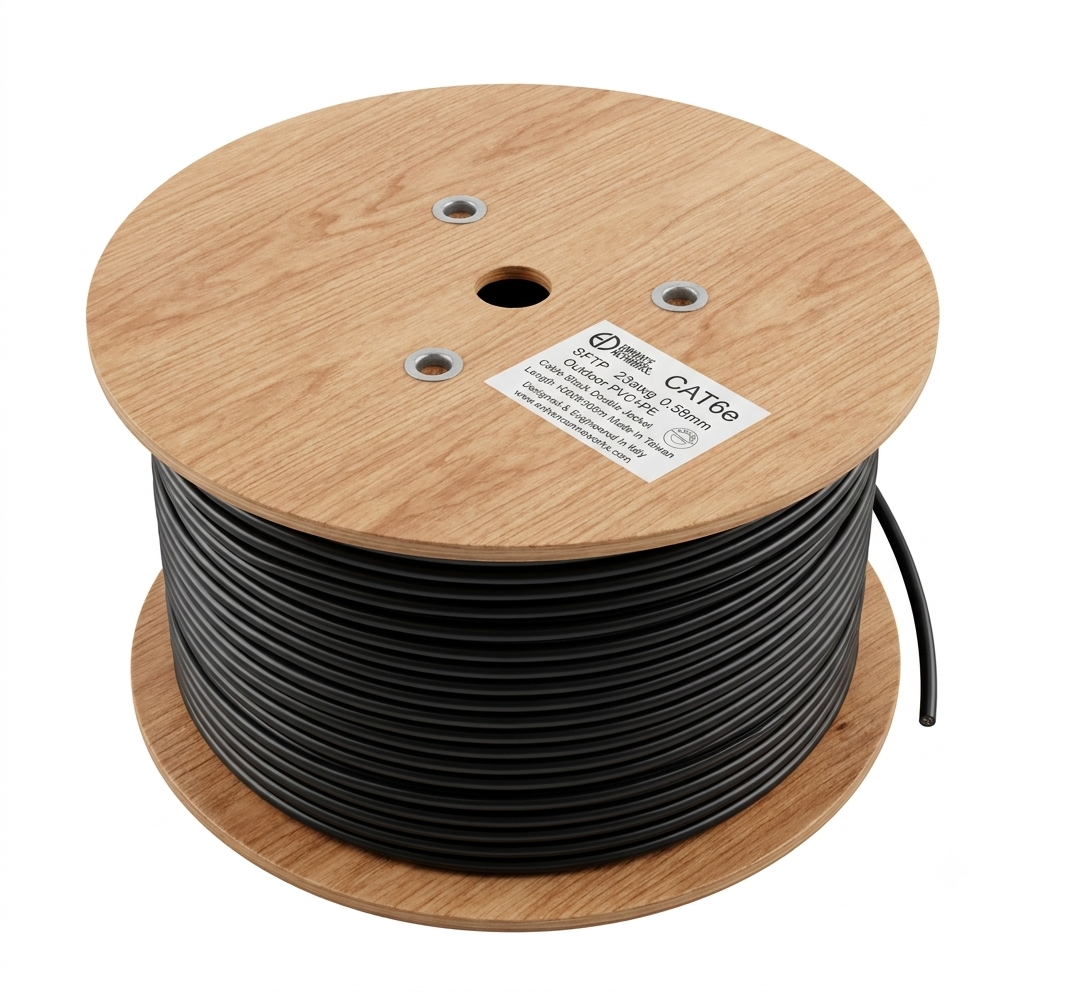 Enhance Cat6 SFTP Outdoor Cable 305m CCA (double jacket)