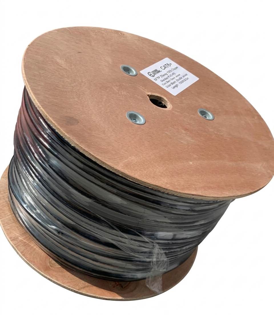 Enhance Cat6+ SFTP Full Copper Outdoor Cable 305m (double Jacket)