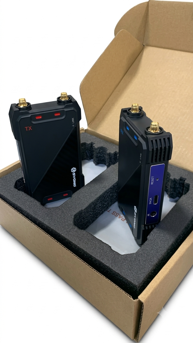 Enhance 400m Wireless HDMI Transmitter and Receiver Kit - Model S-EXT-HWLC400MB