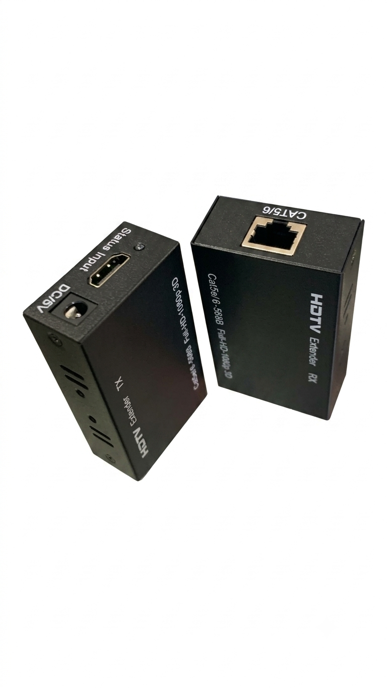 Enhance 60m HDMI Extender over Single Cat5e/6 Kit - 4K UHD