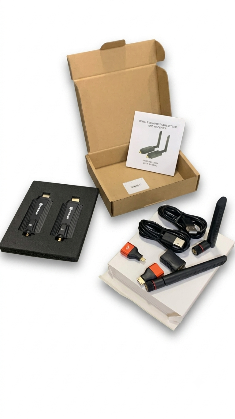 Enhance 60m HDMI Extender over Single Cat5e/6 Kit - 4K UHD