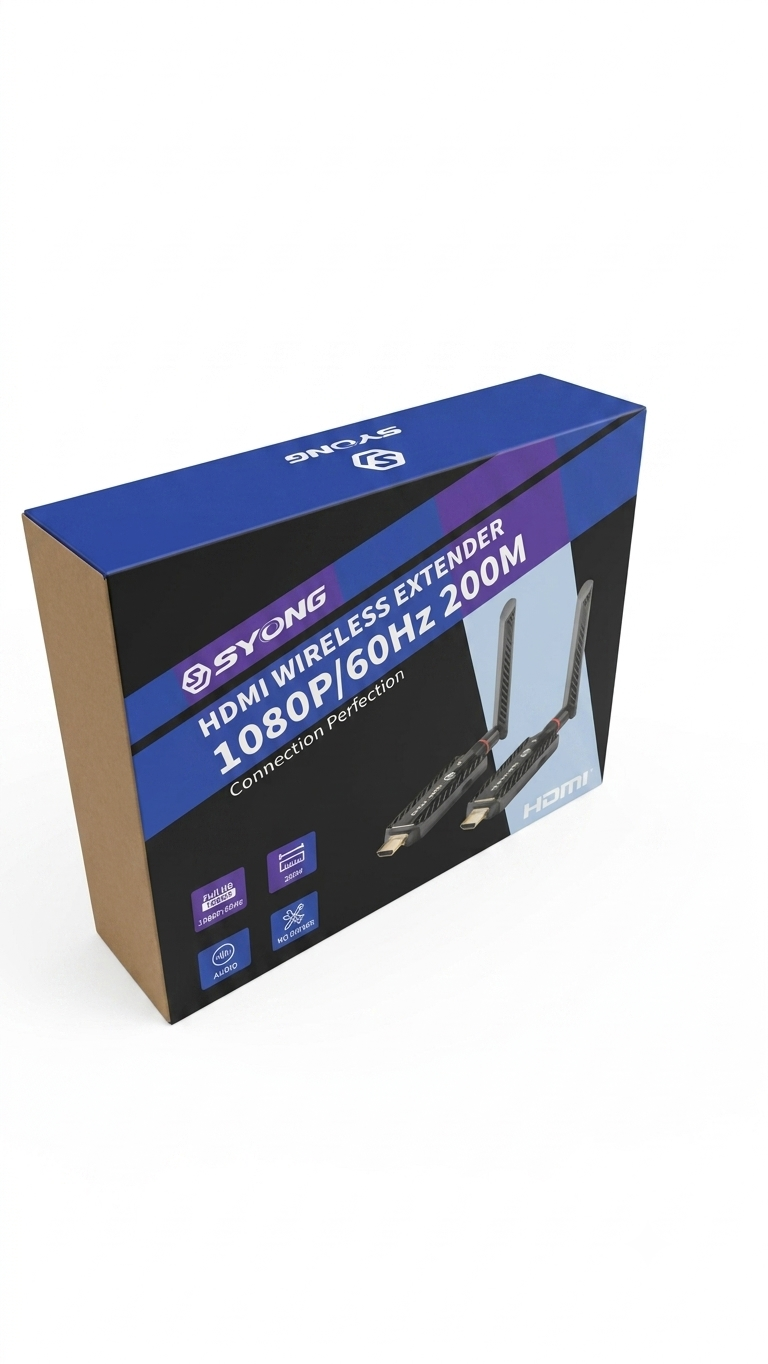 Enhance 60m HDMI Extender over Single Cat5e/6 Kit - 4K UHD