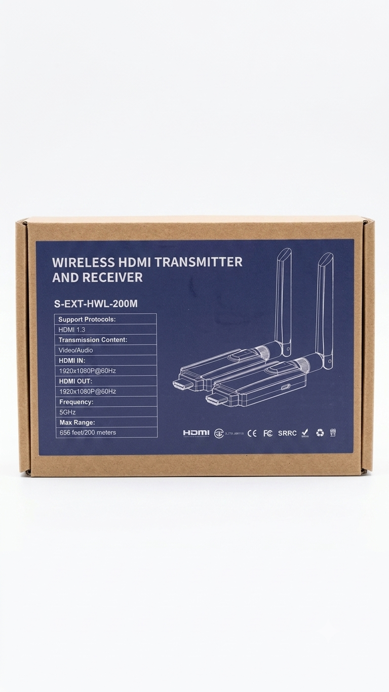 Enhance 60m HDMI Extender over Single Cat5e/6 Kit - 4K UHD